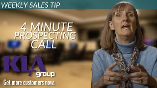 Four Minute Prospecting Call