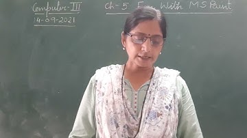 Class III Computer 14 09 2021 by Ms Poonam Singh