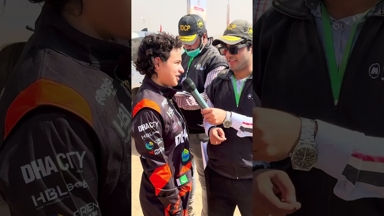 Дина Патель после квалификационного заезда || Джип-ралли Чолистана 2026