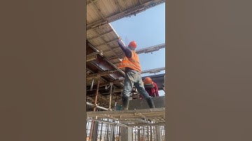 How to Install Slab Formwork | Fast & Easy | #construction #building #civilengineering #formwork