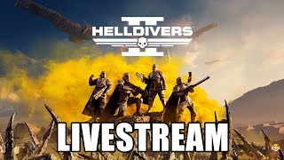 🔴Live - Helldivers 2 - Squashing Bugs with the Boys
