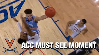 Virginia's Ryan Dunn With The Forceful Rejection | ACC Must See Moment