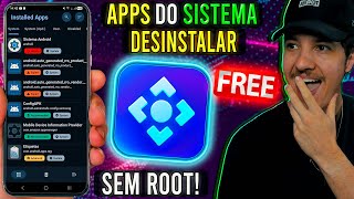 💥Esse FUNCIONA! Desinstalar APPS do SISTEMA sem ROOT em seu Celular Android 💯 VEJA AGORA