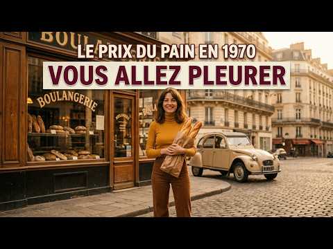 Le prix du pain en 1970. Vous allez pleurer en voyant la différence