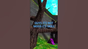 GUYS ITS NOT MODS ITS SKILL