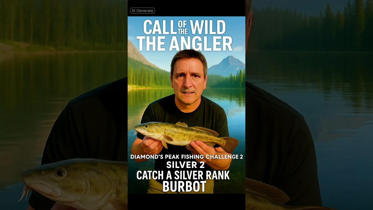 Catch A Silver Burbot Diamond's Peak Fishing Challenge Silver 2 