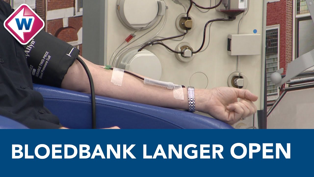 Bloedbank in Delft nu ook 's avonds open - OMROEP WEST