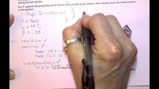 AP Stats FRAPPY 2011 #6a