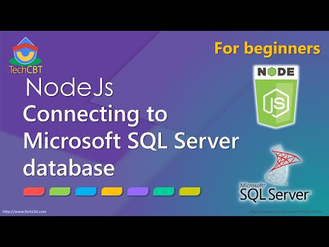 How to connect to Microsoft SQL Server database using NodeJs