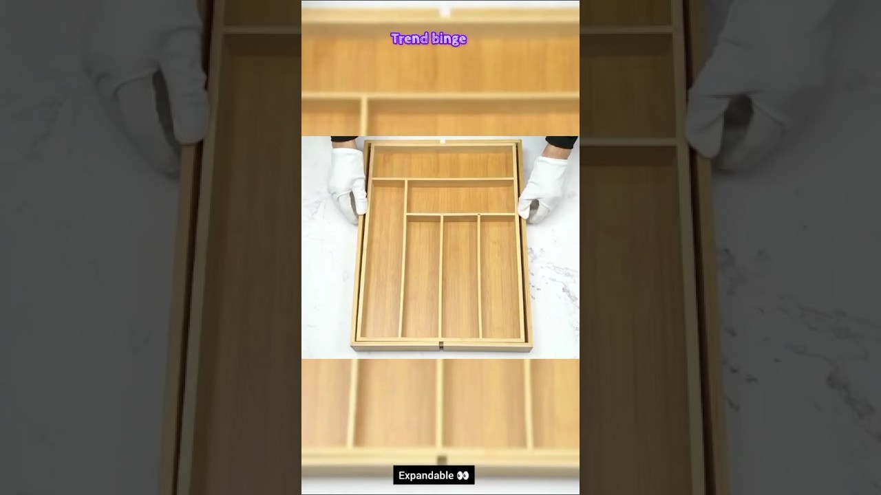 This Bamboo Organizer Goes CRAZY Smooth 😱🍴