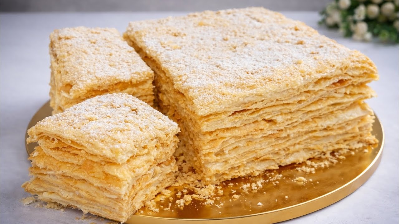 Каторая всегда Получается Кондитер скрывают секреты НАПОЛЕОН Все- секреты и  хитрости. 