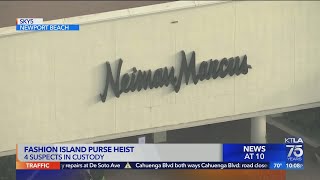 4 arrested after Chanel purses stolen