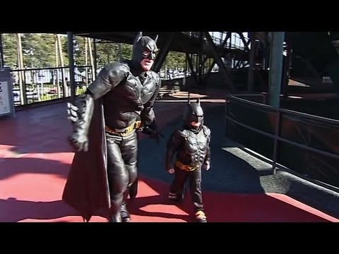 Batkid Saves The Day At AT T Park