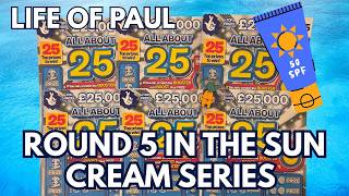 Lottery Scratch Cards. £30 of £5 scratch cards.