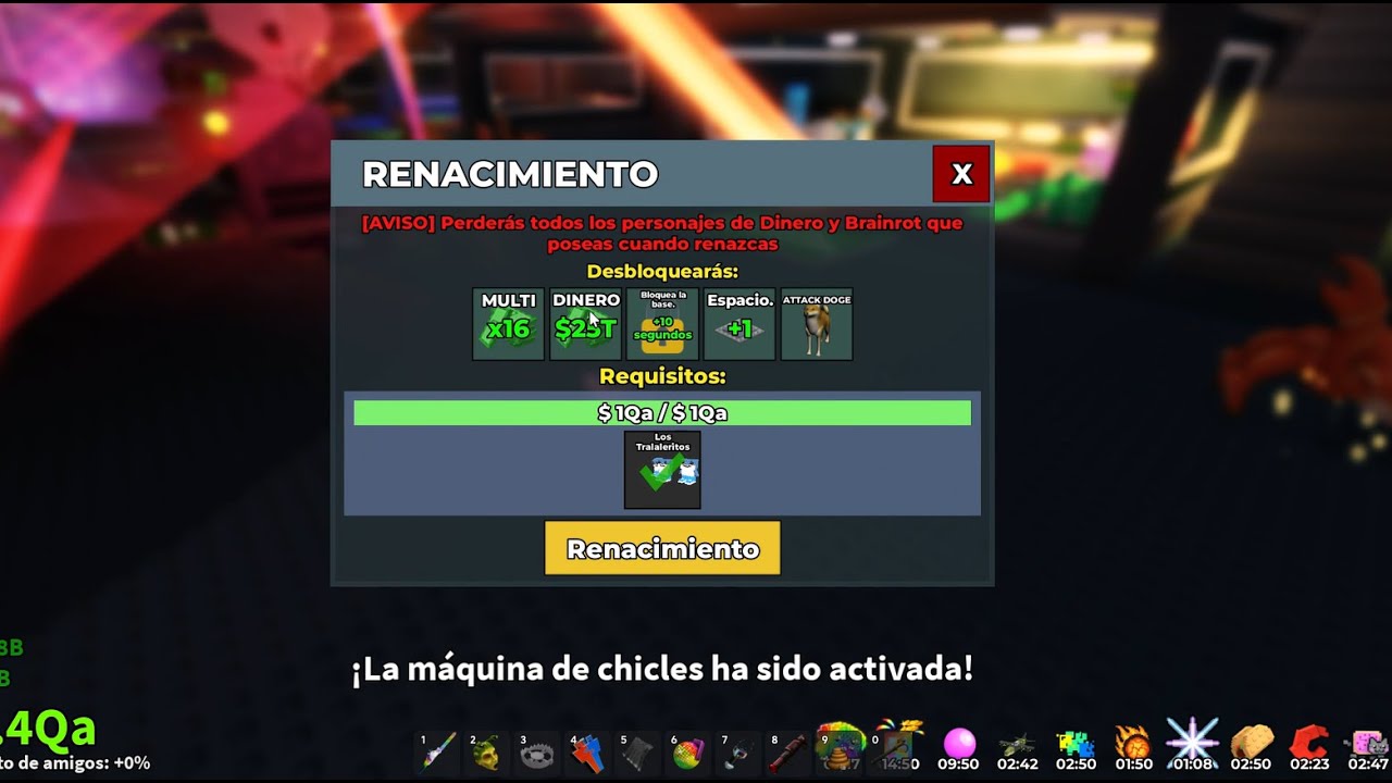 Rebirth 16- Steal a Brainrot ADMIN ABUSE