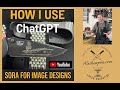 Designing a USS Nimitz Knife Engraving with ChatGPT &amp; Sora AI
