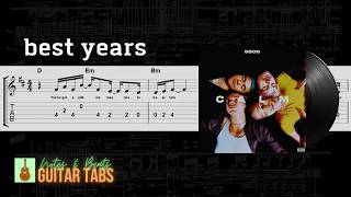 Best Years Guitar Tab (5SOS) | Vocal Melody + Chords – CALM