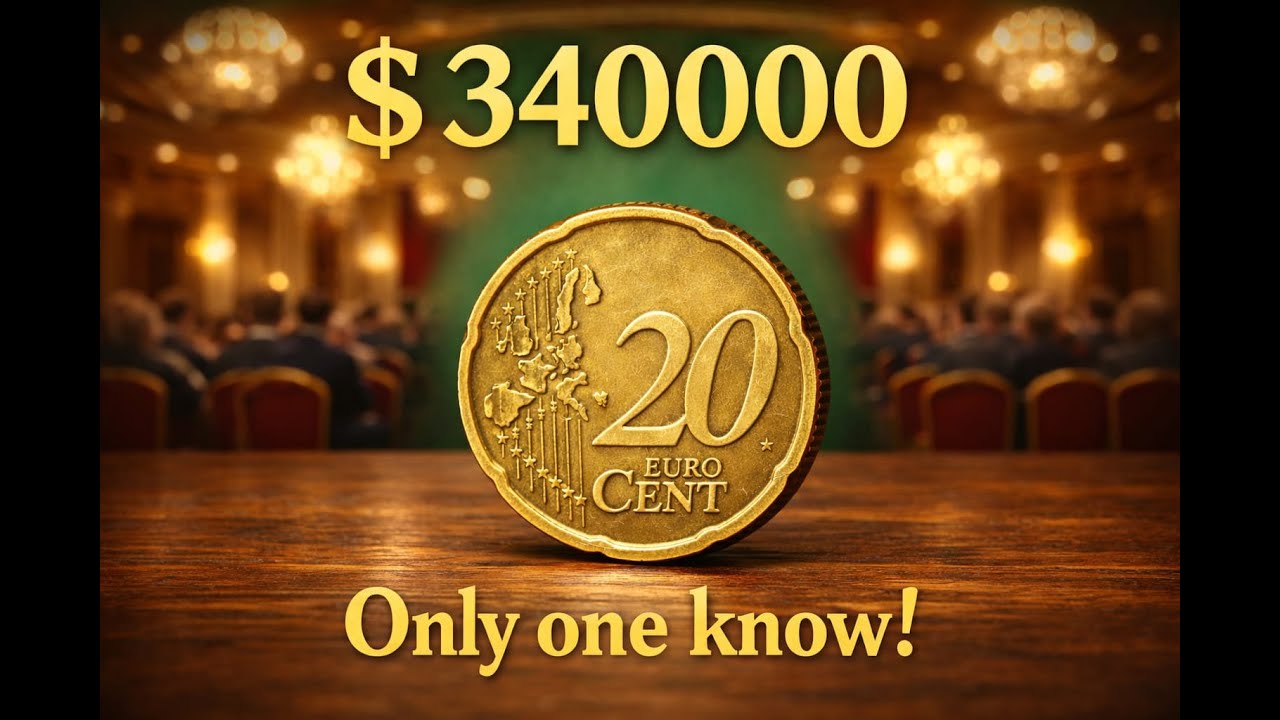 ULTRA RARE and most valuable 20 euro cent worth millions