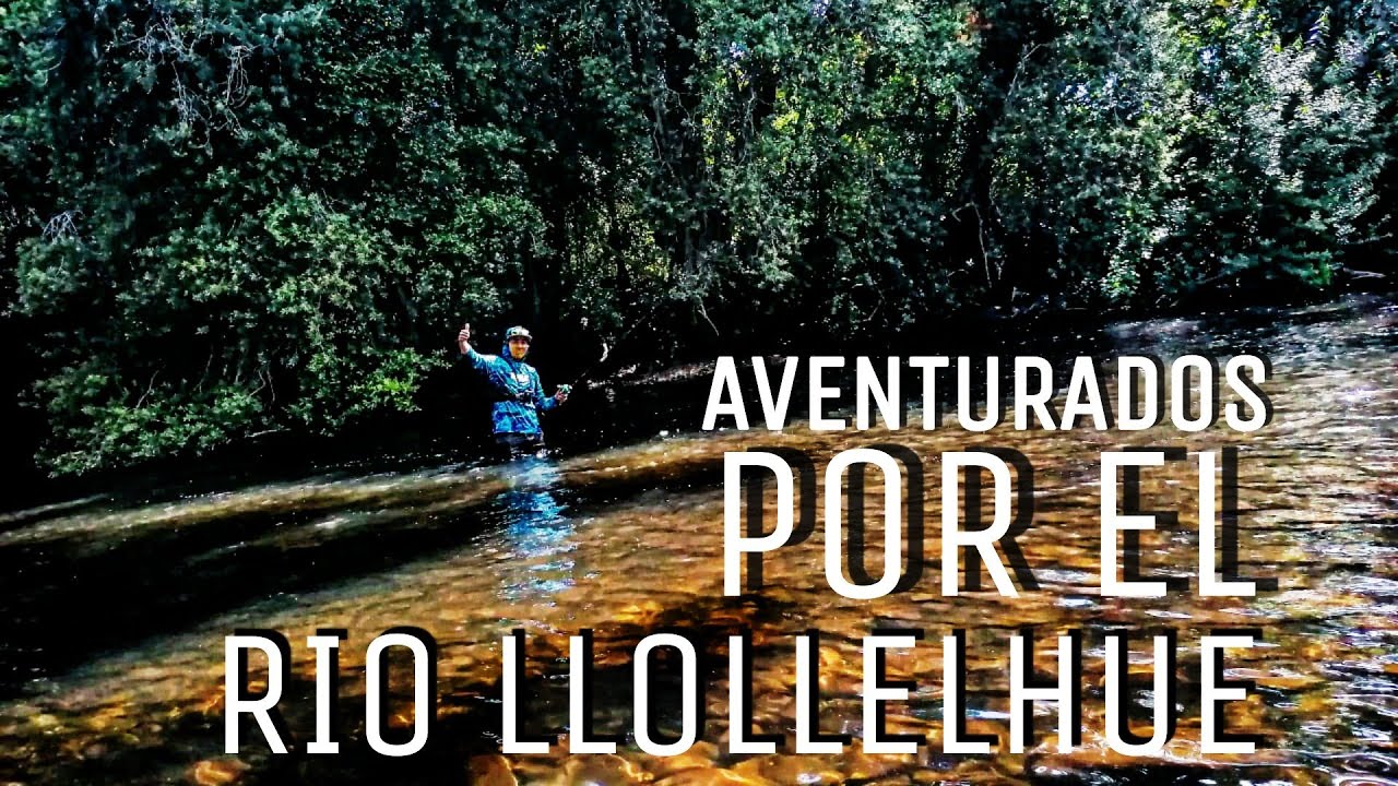 PESCA EN CHILE, AVENTURADOS POR EL RIO LLOLLELHUE // SUR DE CHILE // BAITCASTING