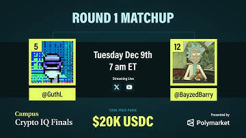 Crypto IQ Finals: Round 1 - Match 5