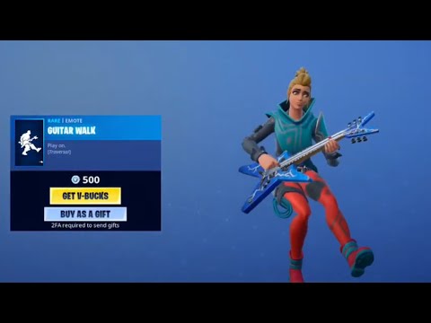NEW “GUITAR WALK”