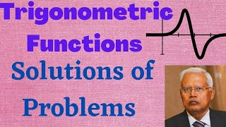 11th Maths chapter 3 Trigonometric Functions, problems of exercise 3.1 and 3.2