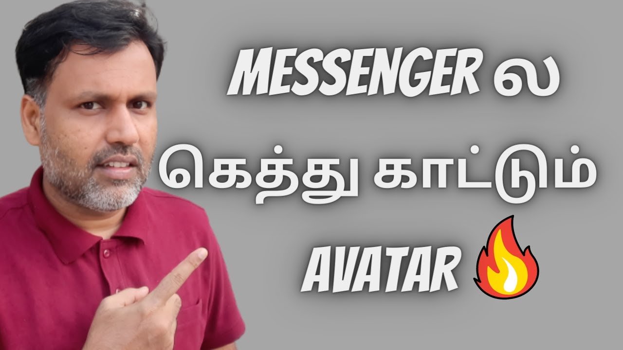💫Messenger ல கெத்து காட்டும் Avatars 👌🏿 - Create New Avatar💞 on Messenger in Tamil 2022💥💥💥