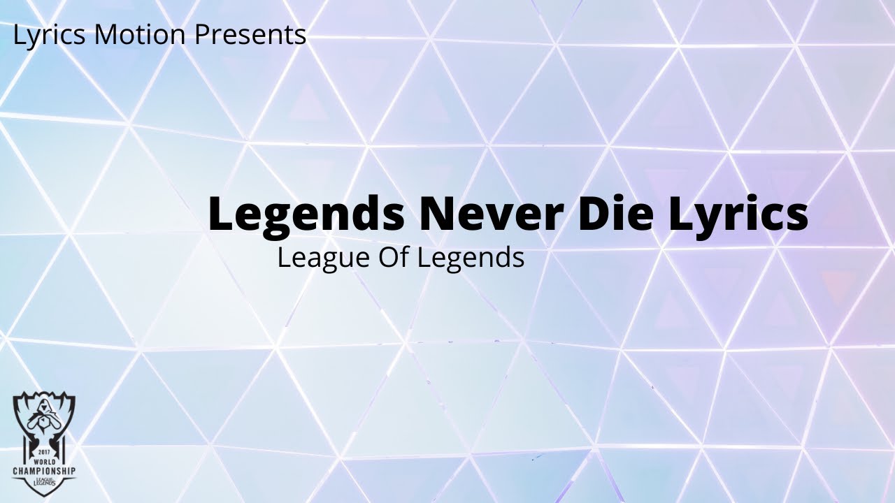 Legends Never Die Lyrics - League Of Legends ft. Against The Current - YouTube