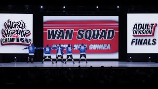 Wan Squad - Papua New Guinea | Adult Division Finalist | 2023 World Hip Hop Dance Championship