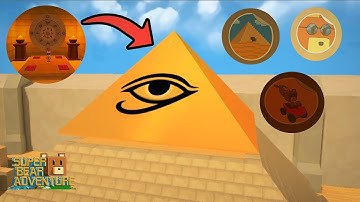  All 3 Stickers Location in Beemothep Desert 😍 | Super Bear Adventure Guide