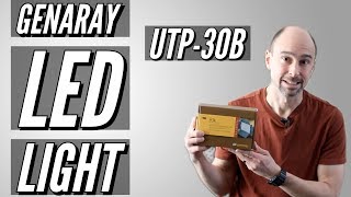 Genaray UTP-30B Bi-Color LED Light - Unbox & Review