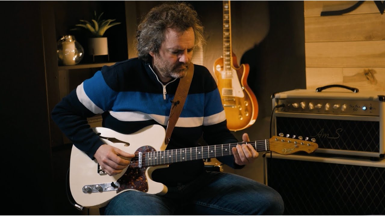 Frédéric Lani de "Fred and the Healers" et son AmS The One 50 !