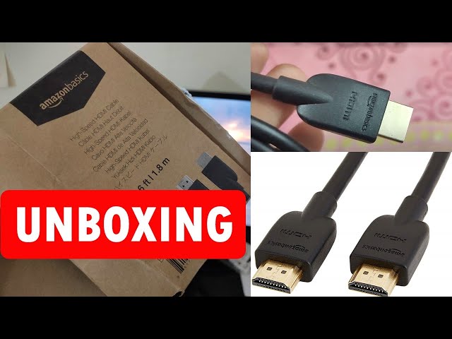 Amazonbasics HDMI cable Unboxing and Review /Best HDMI cable 2020 / best hdmi cable for 4k and 8k