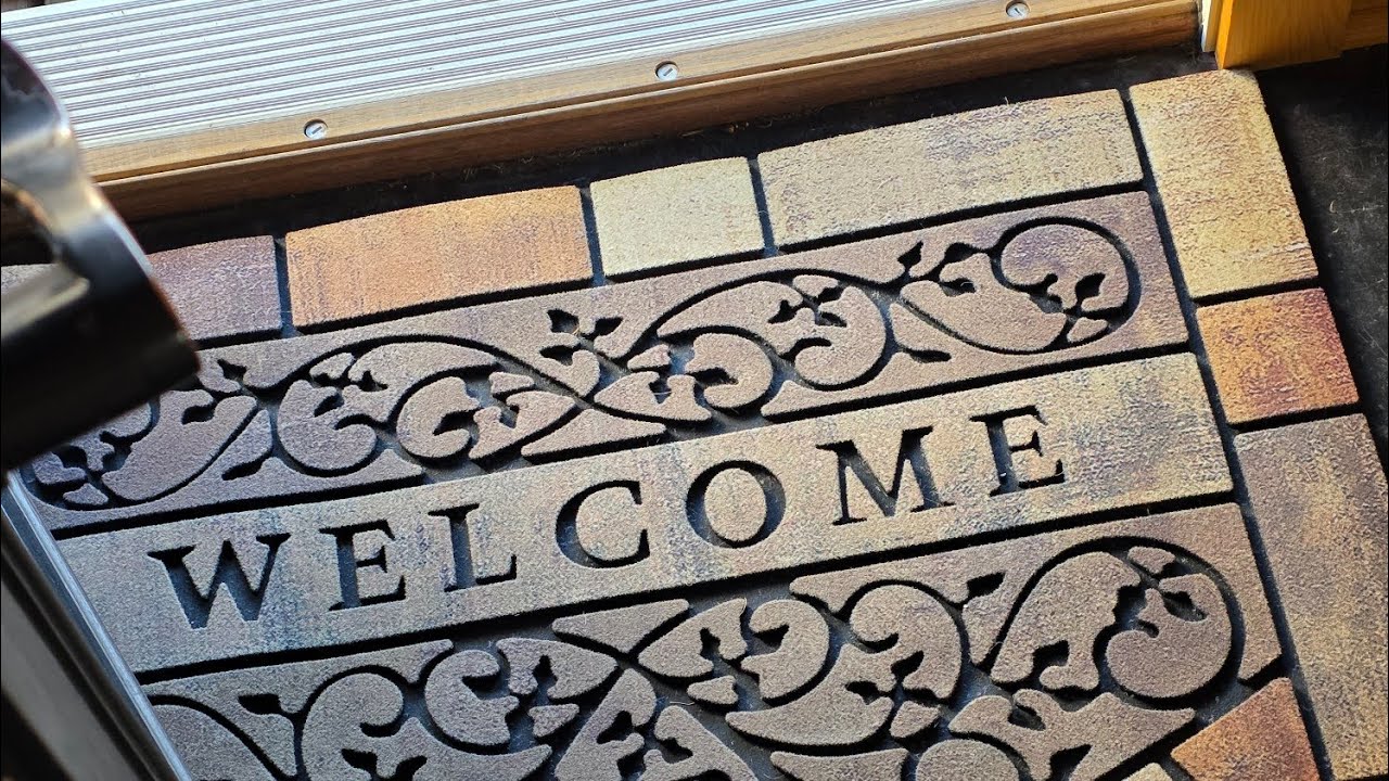 ЛУЧШИЙ уличный коврик для дома с высокой проходимостью? 🏡 Обзор прочного коврика для двери Mtouock!