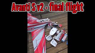 Avanti S v2 FPV Crash