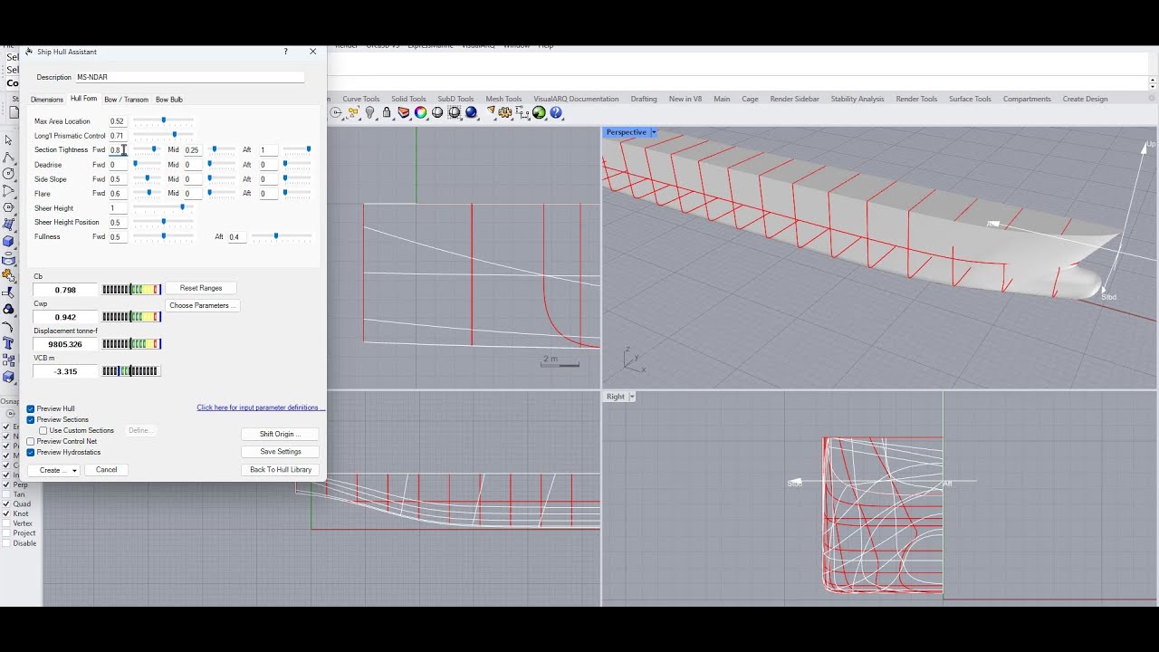 Orca3D - Hull Assistant, Dry Cargo Ship
