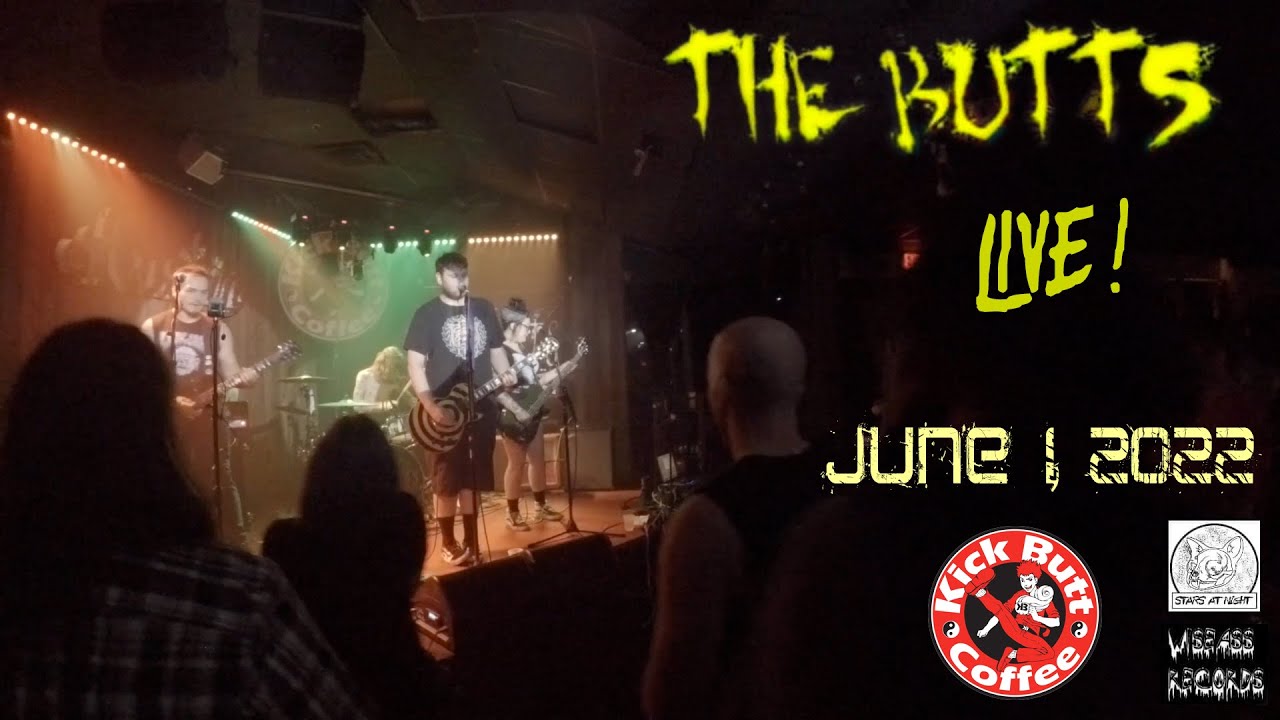 THE BUTTS Tour kickoff, Kick Butt Coffee, Austin, Tx. June 1, 2022
