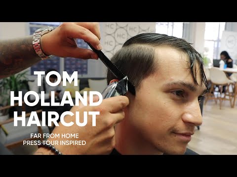 tom-holland-haircut---spider-man:-far-from-home-press-tour-inspired-hairstyle