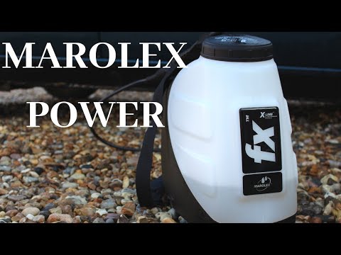 Marolex FX ALKA аккумуляторный распылитель на 7 л устойчивый к щелочам, видео 2
