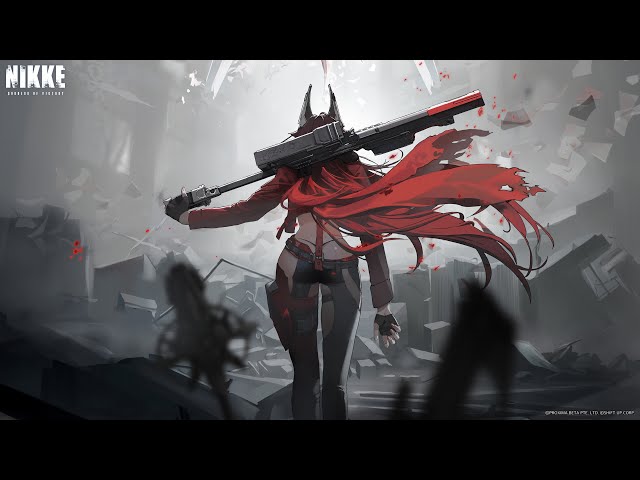 ヴァイスシュヴァルツ RRR + RED ASH nikke RED ASH (RRR) - GODDESS OF VICTORY: NIKKE - Weiss Schwarz