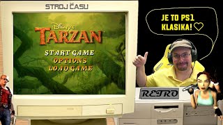 Stroj času – Retro: Disney's Tarzan | 1999 – PS1 | Gameplay kreslené plošinovky | CZ 1440p60
