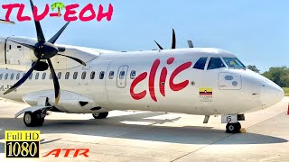 |TRIP REPORT| Clic Air ATR 42-600 | Tolú - Medellín | Impresionante Despegue y Aterrizaje |HD|