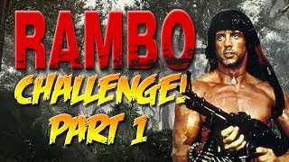 COD GHOSTS - RAMBO Challenge PART 1 - Let's Get Started!