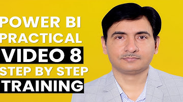 Power BI Part - 8 | Complete Course for Beginners to Advanced | Job Oriented Data Analytics Training