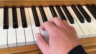 C Major Scale Practice for Piano (RH only)