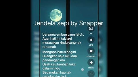 jendela sepi by Snapper