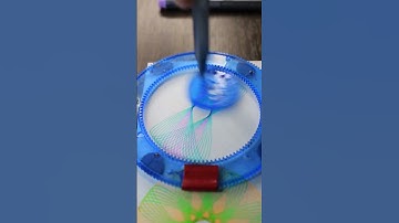 Spirograph ASMR  #art #spirograph