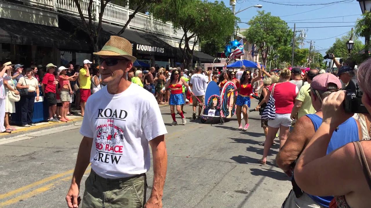 Key West Bed Races 2015 Wonder Women YouTube