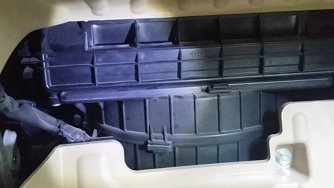 2014 Honda civic cabin air filter location YouTube