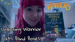 Unboxing New Warrior Cats Plush + Figures!